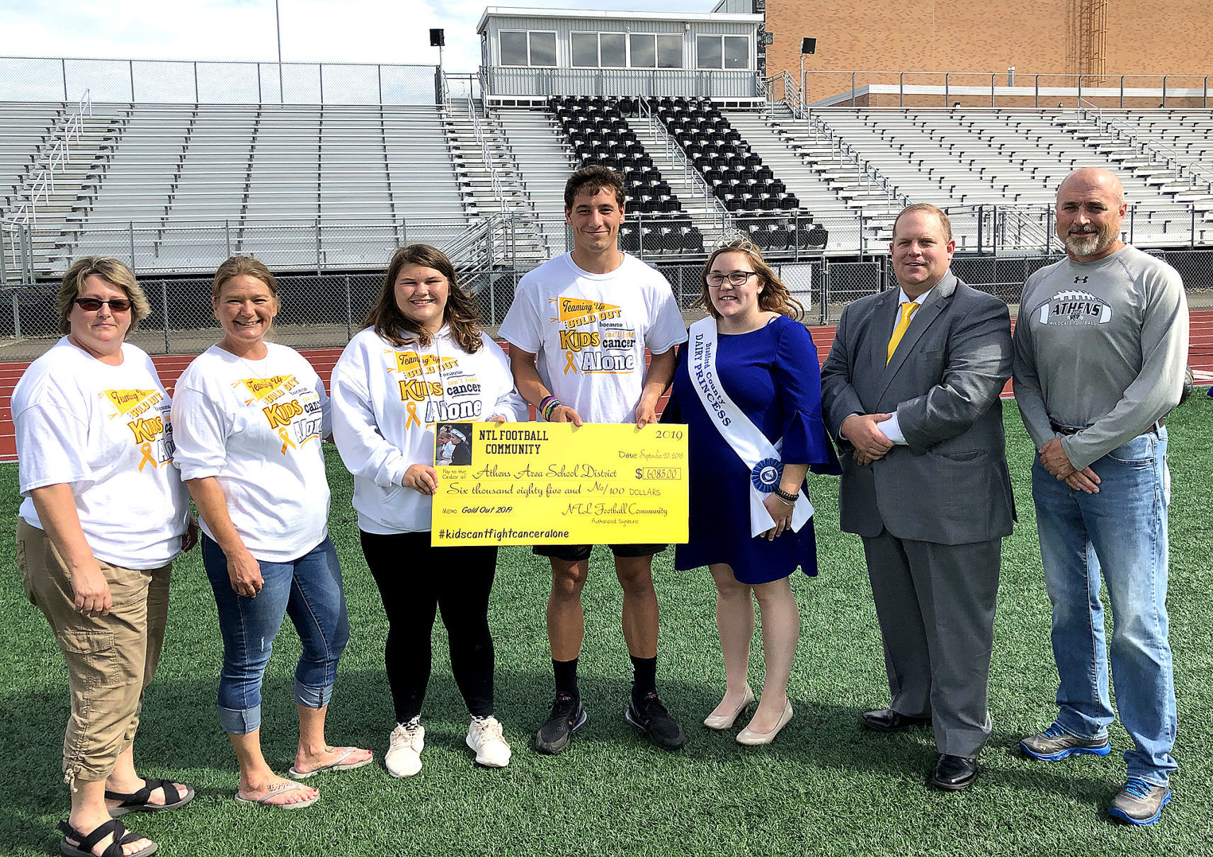 Gold Out Game raises over $22K for young Wildcats